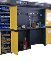 車(chē)間置物柜